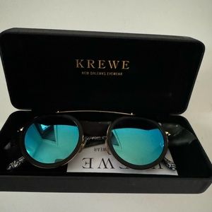 Krewe du optic Conti sunglasses. Like new, with case!
